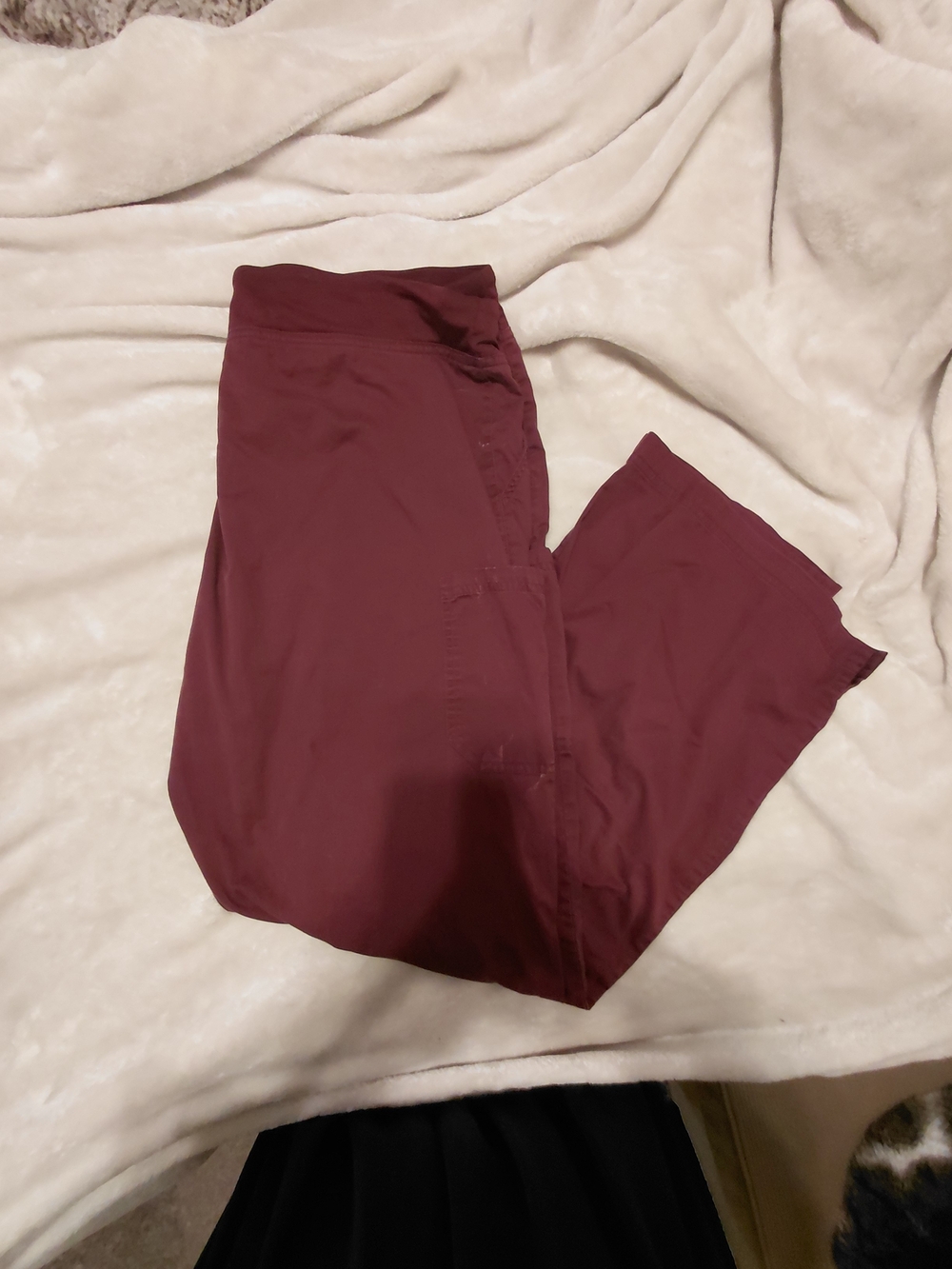 Wine/Burgundy Scrub Pants
